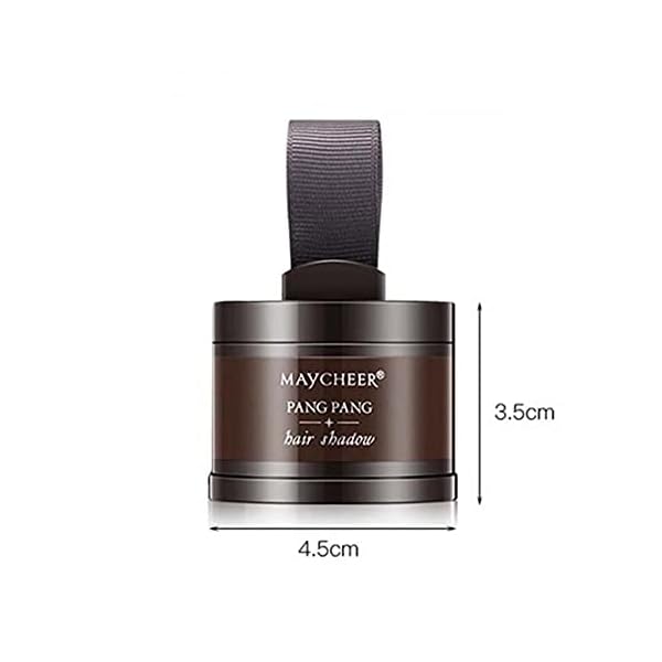 Hairline-Powder-shadow-powder-Thin-Hair-Powder-Hair-Root-Dye-Touch-Up-hair-powder-modified-powder-forehead-filling-powder-hairline-shadow-makeup-waterproof-root-cover-up-instant-cover-4g-brown Hairline Powder shadow powder Thin Hair Powder Hair Root Dye Touch Up hair powder modified powder forehead filling…