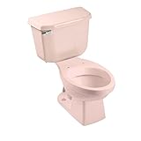 Peerless Pottery 7660-18 Hancock Vitreous China Elongated Toilet Kit with 12-in Rough, Venetian Pink