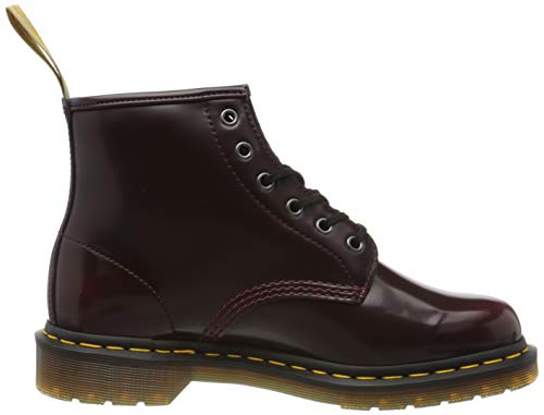 dr martens vegan 101 cherry red