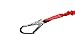 Dual Leg Stretch Lanyard w/Rebar, Fall Arrest Safety Harness Shock Resistant lanyard with energy absorption