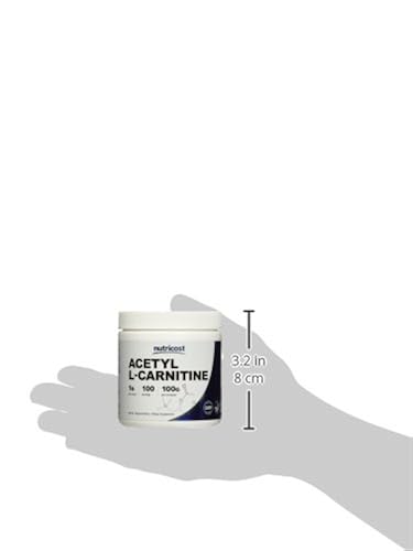 nutricost acetyl l-carnitine Nutricost Acetyl L-Carnitine HCI (ALCAR) 100 Grams per Container - 1G Per  Serving - Non-GMO, Gluten Free, Unflavored in Saudi Arabia