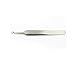 UNKE Stainless Steel Bend Curved Blemish Extractor Tool for Remove Come dones Whitehead Blackhead Acne Pimple Beauty Tools