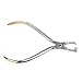 Orthodontic Band Removing Plier, Molar Band Remover Forceps with White Removable Cap, Used for Bracket, Bands, Wire, Banded Device Removal - Dental Surgical Tools Instrument Bracket