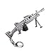 Azlink Gun Keychain Pendant for Battle Royal Game Player Light Machine Gun Legendary Guns Toys Heavy Shotgun Model Alloy Metal SMG Machine Gun Keychain Game Party Supplies Collection Gift