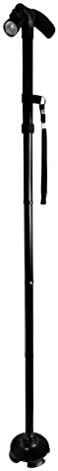 Evelots LED Folding Walking Cane, Black