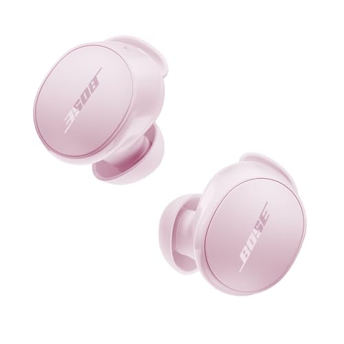 Bose QuietComfort Earbuds Auricolari Wireless Bluetooth con Cancellazione del Rumore Attiva, Microfono, Durata della Batteria Fino a 8,5 Ore, Deep Bass, IPX4, Rosa floreale - Edizione limitata