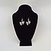 Comedy Tragedy Masks for Drama Theater and Actors Silver Finish Pewter Dangle Earrings