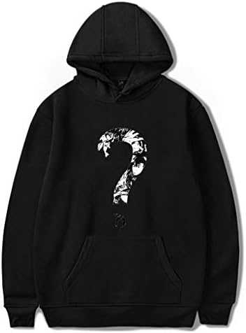 LifePavilion Fashion Drawstring Hoodies Long Sleeve Hoodies Cool Rap Sweatshirt Pullover for Women Men Teens Unisex
