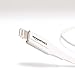 Amazon Basics Lightning to USB A Cable, Advanced Collection, MFi Certified Apple iPhone Charger, White, 6 Foot