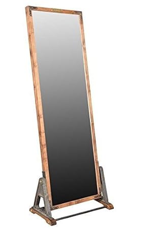 1920s Original Standing Mirror 115 Old Wood And Iron Amazon Co