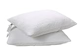 Sherpa Cloud Pillows by Utopia Bedding - 2 Pack