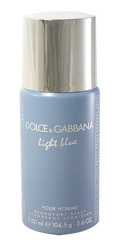 D & G Light Blue By Dolce & Gabbana For Men Deodorant Spray 3.4 Oz