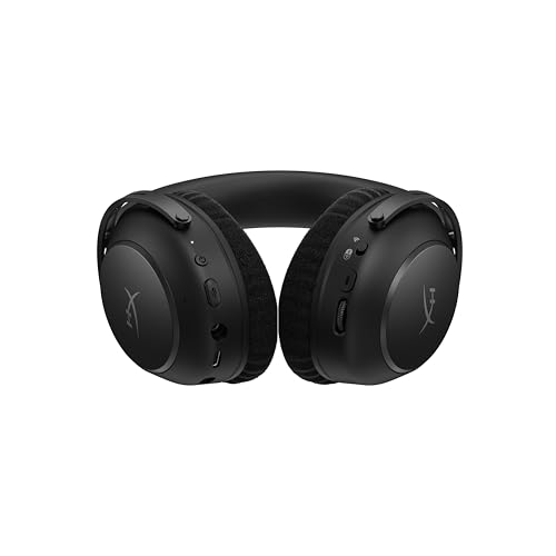 HyperX Cloud Alpha 2 Wireless Gaming Headset – 250 Std Akkulaufzeit, 53-mm-Doppelkammer-Treiber, Bluetooth & 2,4 GHz, RGB-Basisstation, Mikrofon, PC, PS5, PS4, Switch, Mobile, Schwarz 4