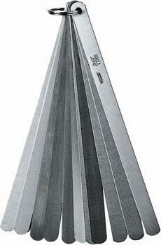 VOGEL 436307 - Juego galgas espesores para válvulas - Templado - 20 láminas