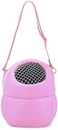 HUZHAO Portable Small Pet Carrier Bags, Handbags Puppy Cat Travel Backpack, Breathable for African Hedgehog Hamster Totoro Dutch Pig