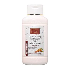 First-Lady-Ultra-Strong-Skin-Lightening-Fade-Body-Milk-500ml-with-Carrot-oil-Vitamin-E First Lady Ultra Strong Skin Lightening Fade Body Milk 500ml - with Carrot oil & Vitamin E