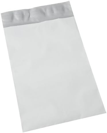 10 EcoSwift 9 x 12 White Poly Mailers Size #3 Self Sealing Bulk Packaging Materials Shipping Supplies Envelopes Bags 9 inches by 12 inches