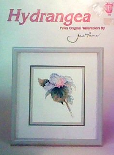 Hydrangea From Original Watercolors (Janet Powers Cross Stitch) by Janet Powers (Paperback)