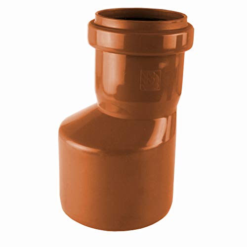 MKK - 19567-002 - KG Reduzierstück exzentrisch DN 160-200 Übergangsstück Reduzierhülse Reduzierung orange DN 200 auf DN…