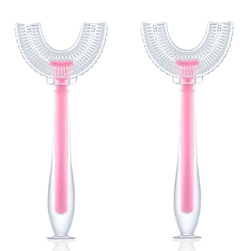 U Shaped Toothbrush, Manual Toothbrush Oral Cleaning Tools for Kids