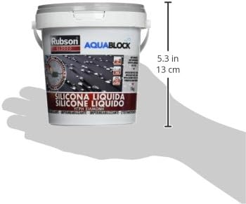 Rubson Aquablock SL3000 Grey Liquid Silicone, Liquid Waterproofing for Preventing and Repairing Leaks and Moistures - Image 5