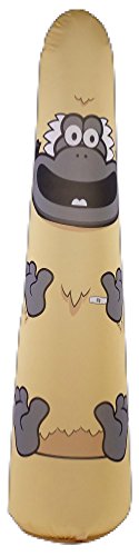 BONK FIT 5 ft High Performance Polyurethane Kids Inflatable Punching Bag Bop Toy PVC-Free with Machine Washable Designer Cover - Lily Gibbon