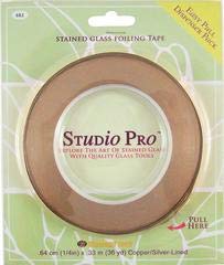 Studio Pro 1/4-Inch Silver Lined Copper Foil