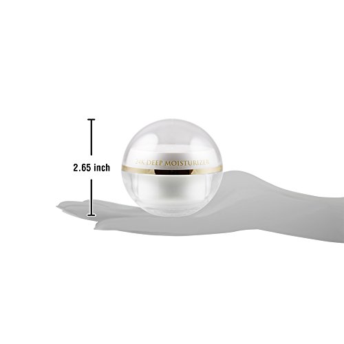 White Gold 24K Deep Moisturizer for Face from OROGOLD Cosmetics, 45 g. / 1.5 oz.