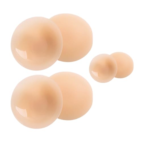 Kit 3x Pares de Protetor de Silicone Ultrafino Adesivo Creme Invisível em qualquer Roupa