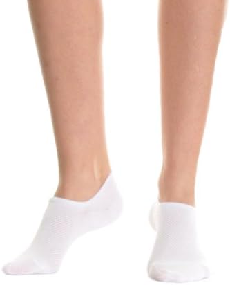 Swan Women's Angelinacotton No-Show Socks With Heel Silicon Grip (12 Pair)