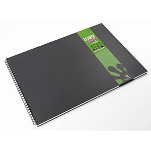 Artgecko-Classy-Sketchbook-A2-Landscape-80-Pages-40-Sheets-150gsm-White-Cartridge-Paper Artgecko Classy Sketchbook A2 Landscape - 80 Pages (40 Sheets) 150gsm White Cartridge Paper