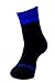 Hot Feet Women's 2 Pairs Heavy Thermal Socks - Thick Insulated Crew for Cold Weather; Shoe Size 4-10.5 (Pink and Blue)