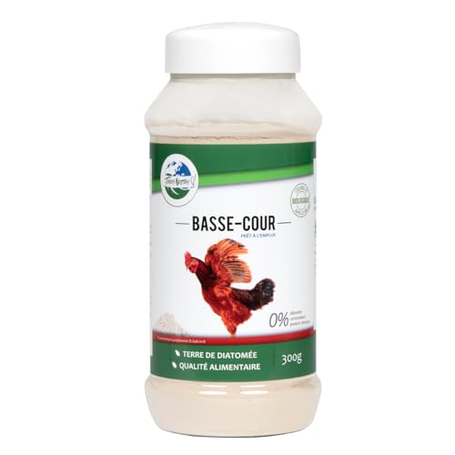 TERRA NOSTRA NoSTRA 161407 diatomeo Basso Corto, qualità Alimentare, 300 g, Colore: Verde