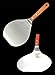 Cake Safe Lifter Transfer Shovel, 8-inch Stainless Steel Cookie Spatula Pizza Paddle Peel Pancake Tray Fondant Moving Paste Tool Bread Pan, Bottom Mover Scraper for Kitchen Baking