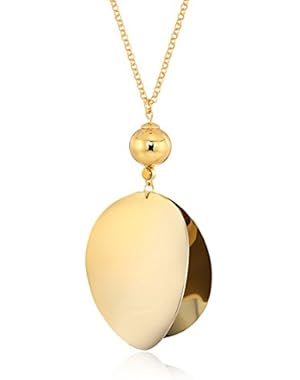 Women's Gold Standard Pendant Necklace