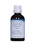 GLYCOLIC Acid 35% Skin Chemical Peel - BUFFERED - Alpha Hydroxy (AHA) For Acne, Oily Skin, Wrinkles, Blackheads, Large Pores,Dull Skin… (2oz/60ml)