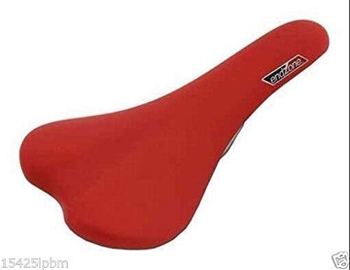 red mtb saddle