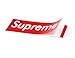 200pcs Red Supreme Stickers Waterproof Oil Proof Skateboard Stickers for Phone, Bikes, Car, Laptop or Luggage 3.6x1.2inch