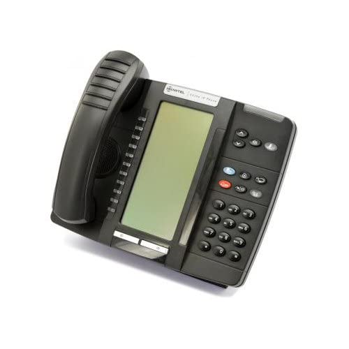 Mitel MiVOICE 5320E Wired handset Black - IP phones (160 x 320 pixels, Black) (Refurbished)