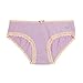 Lucky & Me Ava Little Girls Bikini Underwear, 6 Pack, Tagless, Soft Cotton, Print, 4/5