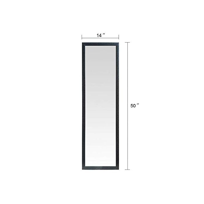 Huimei2Y Door Mirror for Bedroom Full Length Door Hanging Wall Mirror