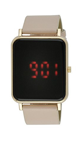 Moulin Women's Digital One-Touch Pale Pink Watch #03388.77207