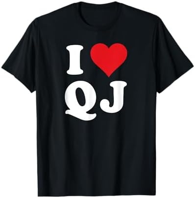 Amazon.com: I Love JP Initials I Heart J.P. First Last Name J P T
