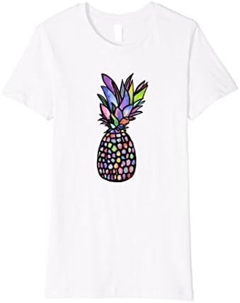 Women's Pineapple T-Shirt Large White