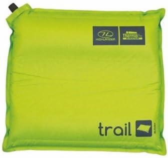 Highlander Outdoor Trail Self Inflate Pillow, Green