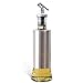 W·Z 11oz Olive Oil Dispenser, Stainless Steel Protecting 320ml Drip-Free Vinegar and Soy Sauce bottle Set for Kitchen (KA1009)