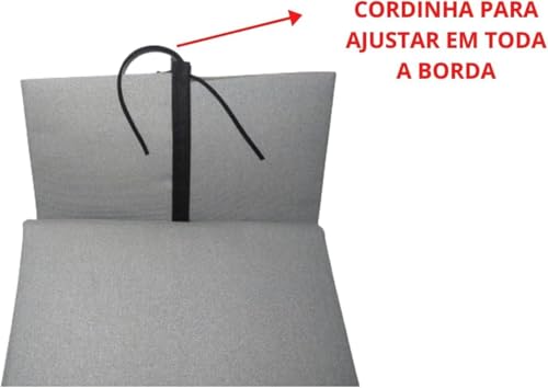 Capa para Tábua de Passar Roupa com Forro Térmico e Espuma, Proteção para Tábua de Passar.(TAMANHO G)