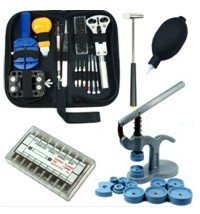 Click Here to See More Images Safstar 13pc Watch Repair Tool Kit Case Opener Link Spring Bar Tool Hand Remover (Watch Repair Tool Kit + Watch Press Kit + Larger Rubber Dust Blowers + Spring Bars)