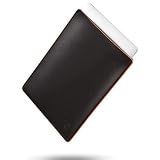 CAISON Genuine Leather Laptop Sleeve Case Special Design for 2016-2019 New 13 inch MacBook Pro