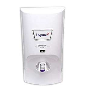 Livpure Glo Lite 7 liters RO + UF Water Purifier, White